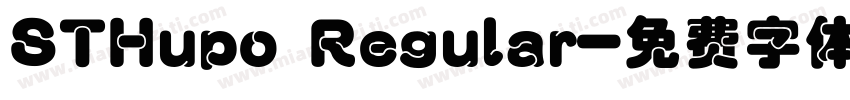 STHupo Regular字体转换